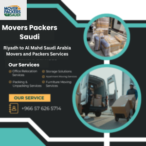 Riyadh to Al Mahd Saudi Arabia Movers and Packers Services