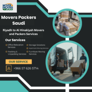 Riyadh to Al Hinakiyah Movers and Packers Services